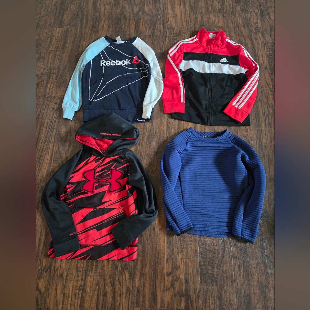 Boys Size Small/med Long Sleeve Sweater Clothes Lot